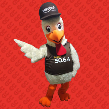 Mascota Publicitaria de Pollo Balantech